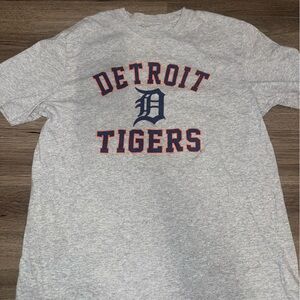 Y2K Detroit Tigers Gray T-Shirt | Size: Medium